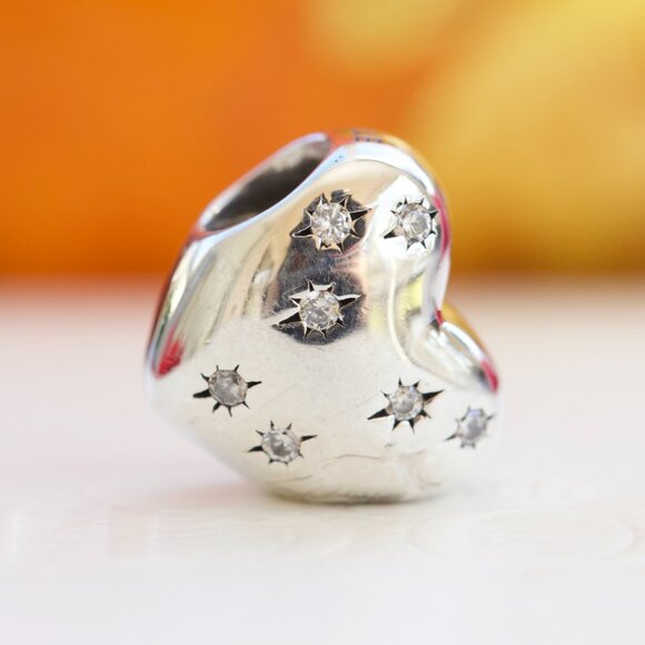 Pandora Sterling Silver Charm BE MAGICAL 791439CZ - Picture 2 of 4